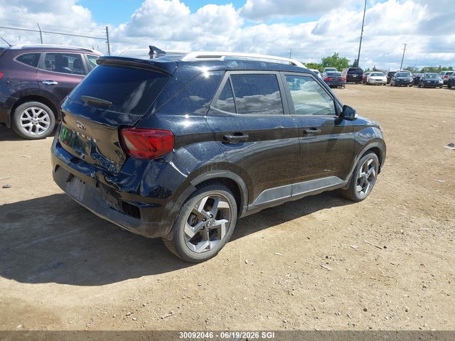 2020 Hyundai Venue Sel/denim მანქანა იყიდება აუქციონზე, vin: KMHRC8A38LU026022, აუქციონის ნომერი: 30092046