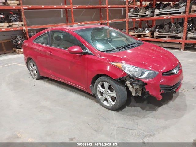 Продаж на аукціоні авто 2013 Hyundai Elantra Coupe Gs/se, vin: KMHDH6AE3DU019451, номер лоту: 30091862