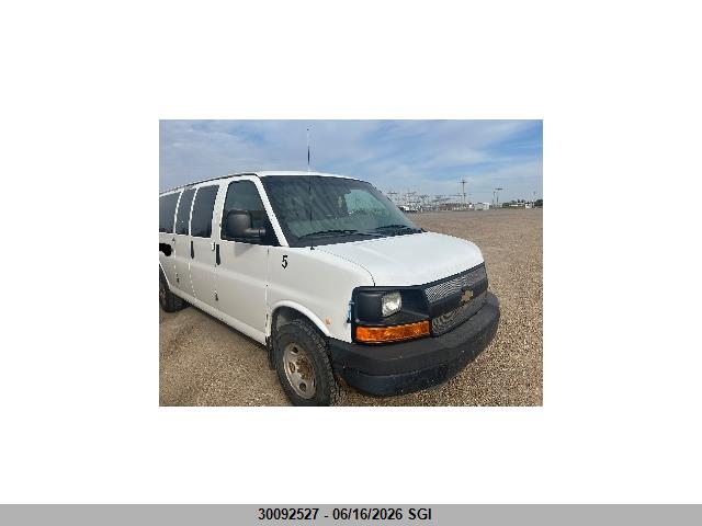 2010 Chevrolet Express G3500 Ls მანქანა იყიდება აუქციონზე, vin: 1GA2GZDG9A1166358, აუქციონის ნომერი: 30092527