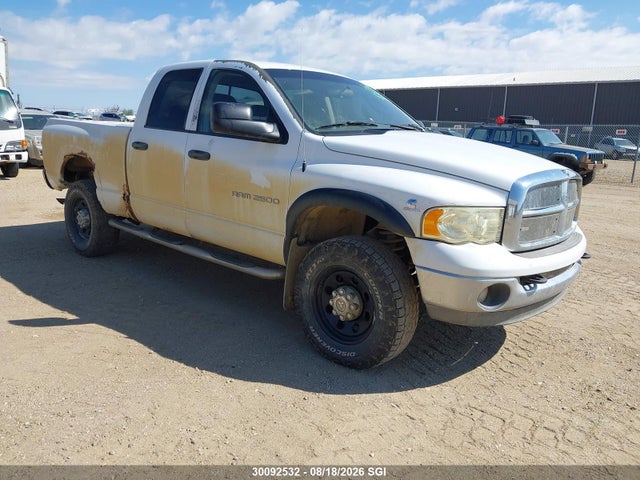 Aukcja sprzedaży 2005 Dodge Ram 2500 St/slt, vin: 3D7KS28C85G853834, numer aukcji: 30092532