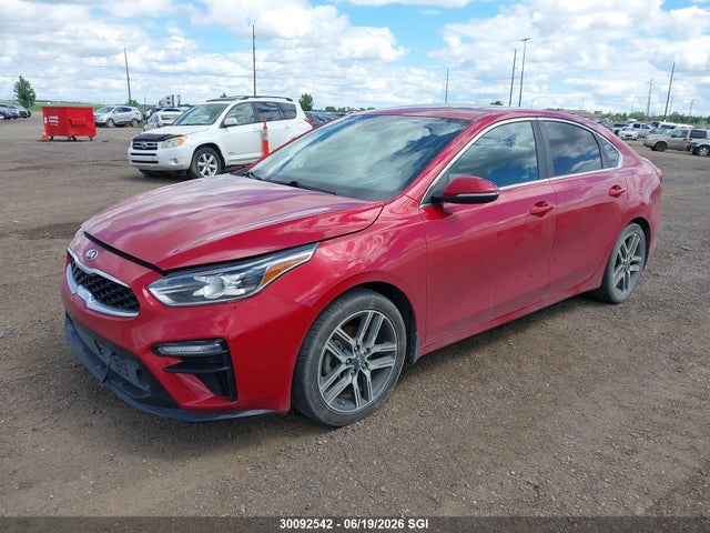 30092542 :رقم المزاد ، 3KPF54AD6KE051789 vin ، 2019 Kia Forte Ex مزاد بيع