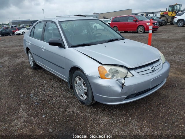 Aukcja sprzedaży 2002 Honda Civic Dx, vin: 2HGES16402H910957, numer aukcji: 30092586