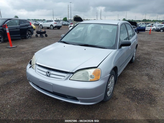 Aukcja sprzedaży 2002 Honda Civic Dx, vin: 2HGES16402H910957, numer aukcji: 30092586