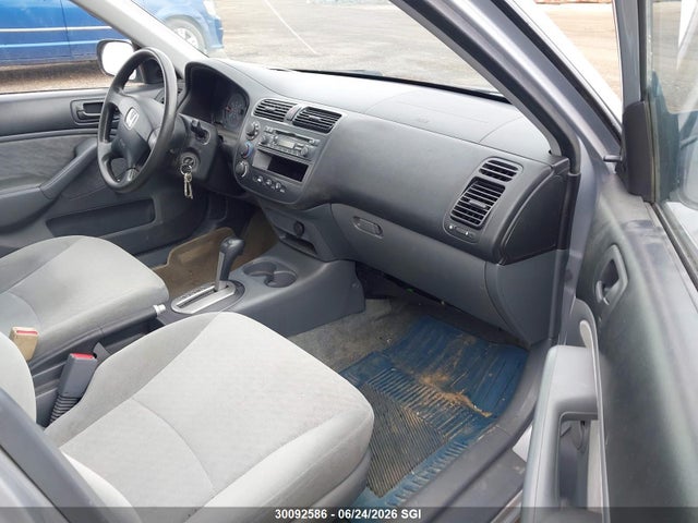 Aukcja sprzedaży 2002 Honda Civic Dx, vin: 2HGES16402H910957, numer aukcji: 30092586