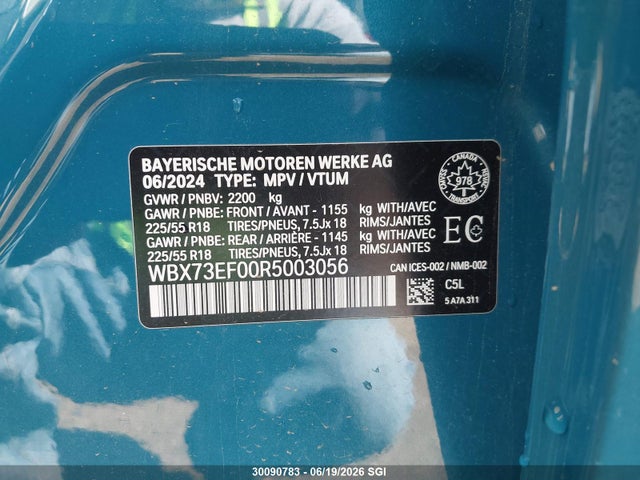 WBX73EF00R5003056 BMW X1 Xdrive28i