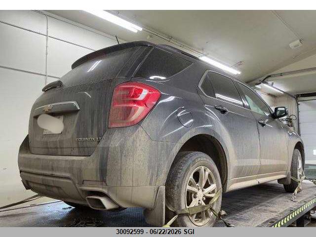 30092599 :رقم المزاد ، 2GNFLFE30G6137925 vin ، 2016 Chevrolet Equinox Lt مزاد بيع