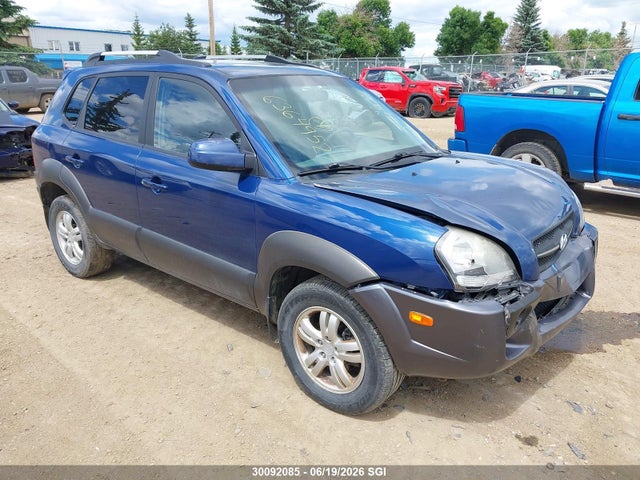 2007 Hyundai Tucson Gl/gls მანქანა იყიდება აუქციონზე, vin: KM8JM72D67U554935, აუქციონის ნომერი: 30092085