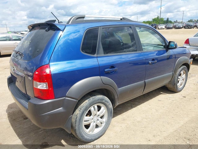 2007 Hyundai Tucson Gl/gls მანქანა იყიდება აუქციონზე, vin: KM8JM72D67U554935, აუქციონის ნომერი: 30092085