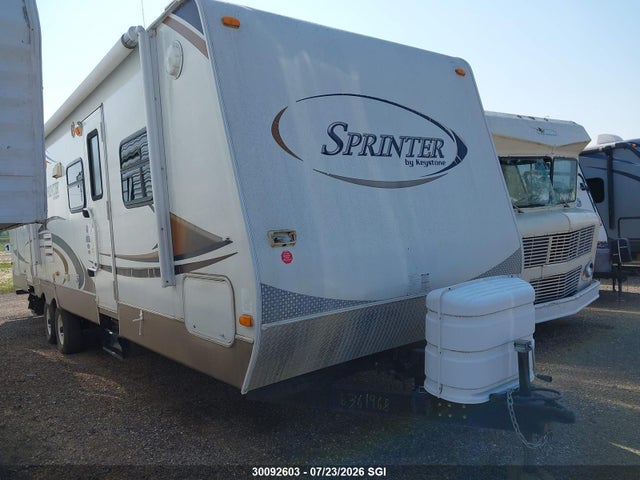 2009 Keystone Sprinter მანქანა იყიდება აუქციონზე, vin: 4YDT3112891532451, აუქციონის ნომერი: 30092603