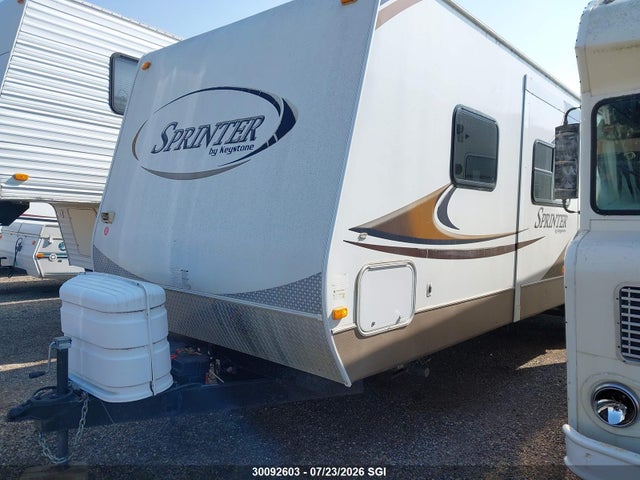 2009 Keystone Sprinter მანქანა იყიდება აუქციონზე, vin: 4YDT3112891532451, აუქციონის ნომერი: 30092603