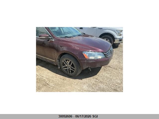 2013 Volkswagen Passat Se მანქანა იყიდება აუქციონზე, vin: 1VWBN7A31DC140636, აუქციონის ნომერი: 30092606