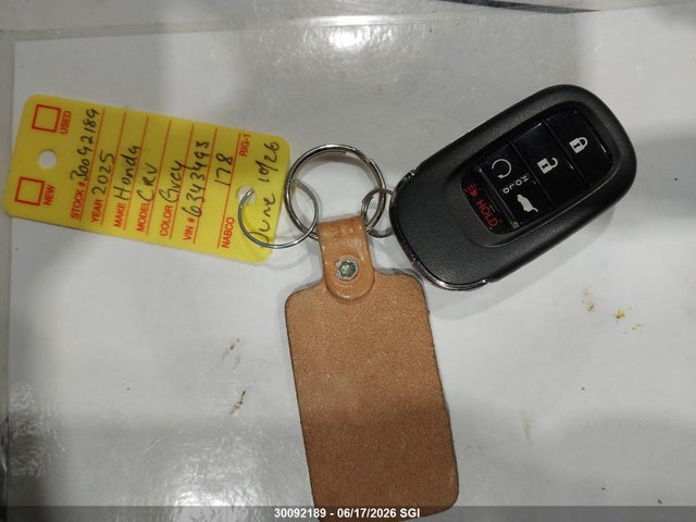 Продаж на аукціоні авто 2025 Honda Cr-v Exl, vin: 2HKRS6H7XSH220631, номер лоту: 30092189