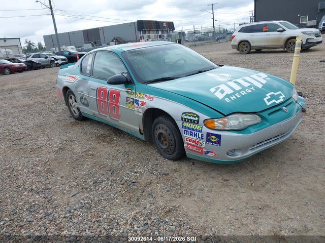 30092614 :رقم المزاد ، 2G1WW12E419212052 vin ، 2001 Chevrolet Monte Carlo Ls مزاد بيع