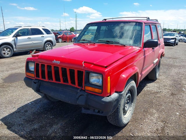 2001 Jeep Cherokee Sport მანქანა იყიდება აუქციონზე, vin: 1J4FF48S41L599016, აუქციონის ნომერი: 30092642