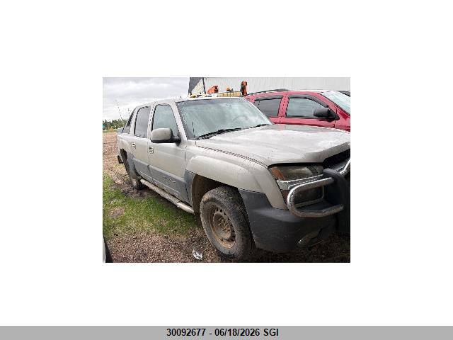 30092677 :رقم المزاد ، 3GNEK12T44G204676 vin ، 2004 Chevrolet Avalanche K1500 مزاد بيع