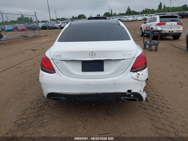 Продажа на аукционе авто 2019 Mercedes-benz C 300 4matic, vin: 55SWF8EB6KU301036, номер лота: 30092591