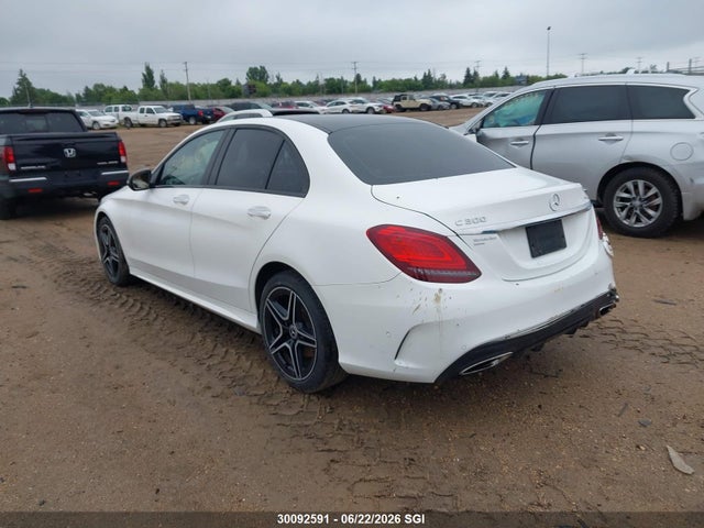 Продажа на аукционе авто 2019 Mercedes-benz C 300 4matic, vin: 55SWF8EB6KU301036, номер лота: 30092591
