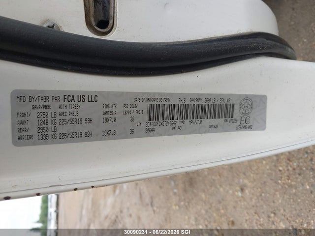 3C4PDDFGXGT241642 Dodge Journey R/t