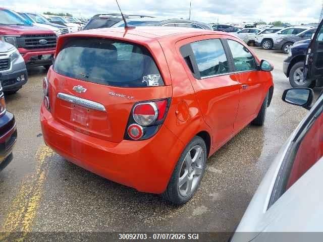 Продажа на аукционе авто 2012 Chevrolet Sonic Lt, vin: 1G1JD6EH4C4194855, номер лота: 30092703