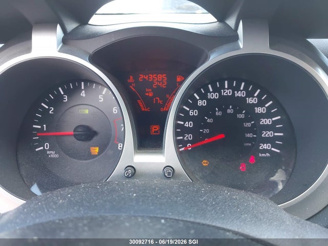 2011 Nissan Juke S/sv/sl მანქანა იყიდება აუქციონზე, vin: JN8AF5MV9BT011364, აუქციონის ნომერი: 30092716