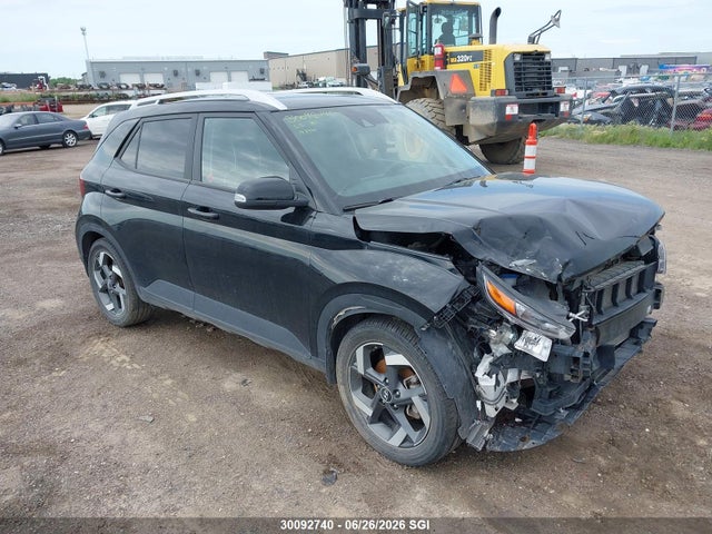 2022 Hyundai Venue Sel/limited მანქანა იყიდება აუქციონზე, vin: KMHRC8A35NU197944, აუქციონის ნომერი: 30092740