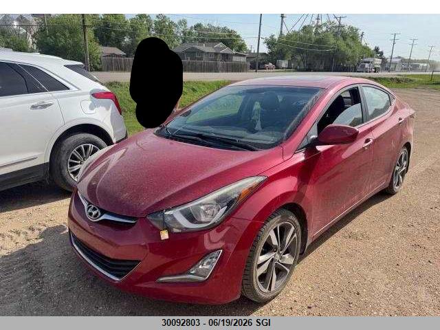 Продаж на аукціоні авто 2015 Hyundai Elantra Se/sport/limited, vin: KMHDH4AH9FU286823, номер лоту: 30092803