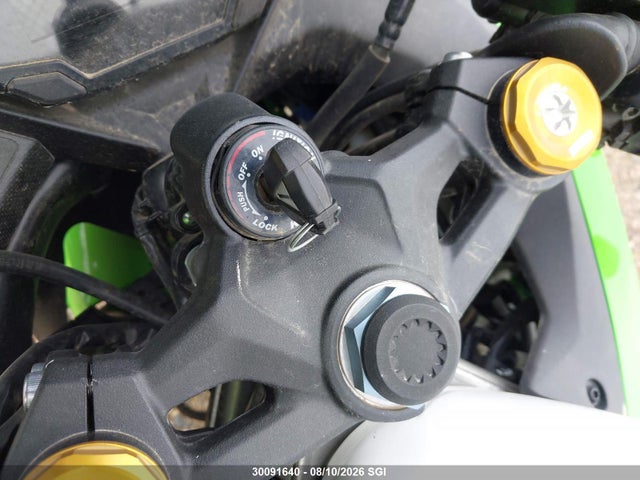 30091640 :رقم المزاد ، ML5ZXCS11RDA27026 vin ، 2024 Kawasaki Zx400 S مزاد بيع