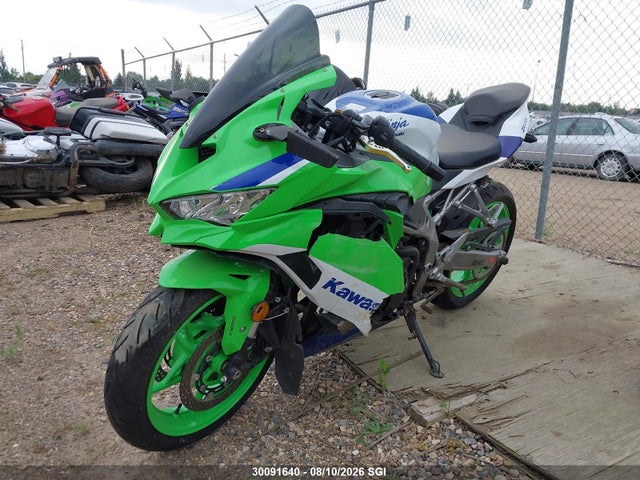 30091640 :رقم المزاد ، ML5ZXCS11RDA27026 vin ، 2024 Kawasaki Zx400 S مزاد بيع