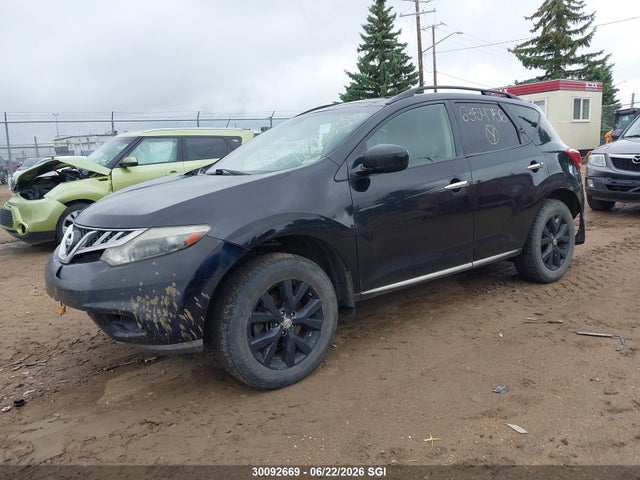 2012 Nissan Murano S/sl/le მანქანა იყიდება აუქციონზე, vin: JN8AZ1MW4CW202036, აუქციონის ნომერი: 30092669
