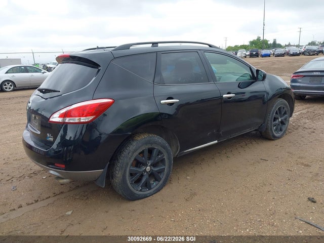 2012 Nissan Murano S/sl/le მანქანა იყიდება აუქციონზე, vin: JN8AZ1MW4CW202036, აუქციონის ნომერი: 30092669