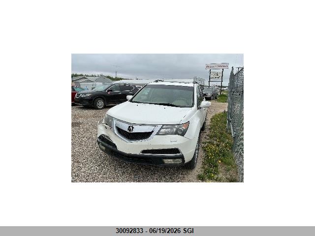 30092833 :رقم المزاد ، 2HNYD2H21BH002163 vin ، 2011 Acura Mdx مزاد بيع