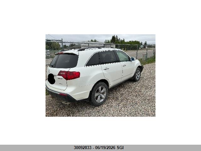 30092833 :رقم المزاد ، 2HNYD2H21BH002163 vin ، 2011 Acura Mdx مزاد بيع