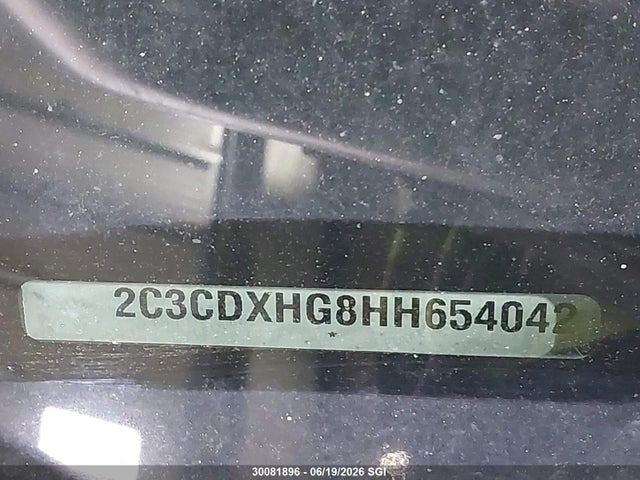 Dodge Charger Sxt 2017 2C3CDXHG8HH654042 Image 9