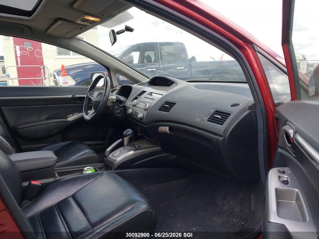 30092900 :رقم المزاد ، 2HHFD56786H202036 vin ، 2006 Acura Csx Premium مزاد بيع