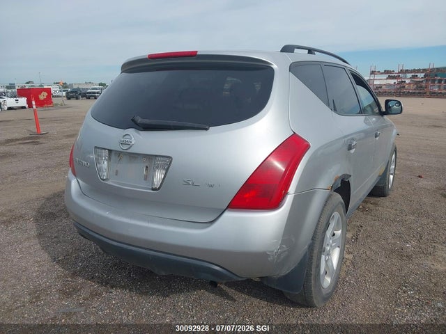 30092928 :رقم المزاد ، JN8AZ08W44W307830 vin ، 2004 Nissan Murano Sl/se مزاد بيع