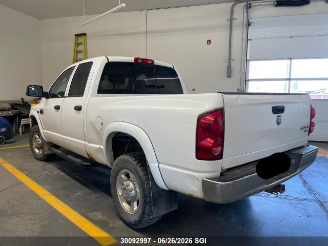 2008 Dodge Ram 2500 St/slt მანქანა იყიდება აუქციონზე, vin: 3D7KS28D38G201555, აუქციონის ნომერი: 30092997