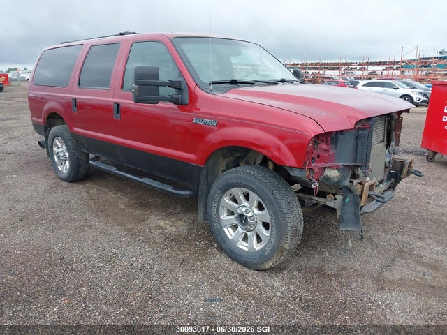2005 Ford Excursion Xlt მანქანა იყიდება აუქციონზე, vin: 1FMSU41P75EC24937, აუქციონის ნომერი: 30093017