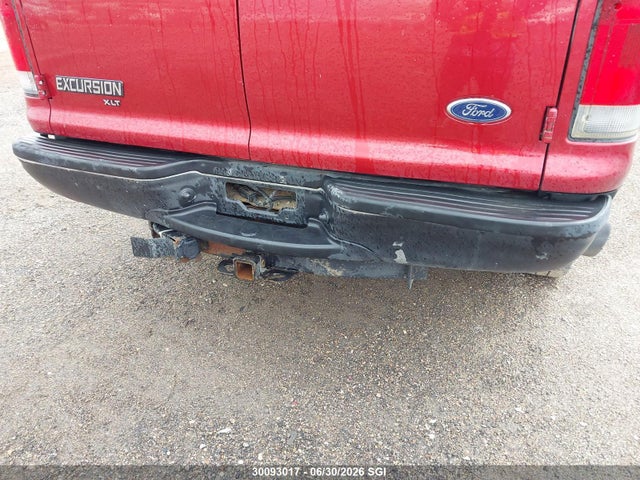 2005 Ford Excursion Xlt მანქანა იყიდება აუქციონზე, vin: 1FMSU41P75EC24937, აუქციონის ნომერი: 30093017