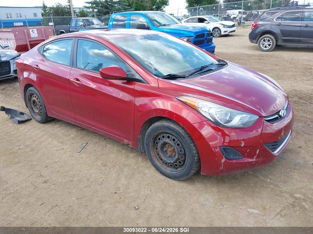 Продаж на аукціоні авто 2013 Hyundai Elantra Gls/limited, vin: 5NPDH4AE1DH343985, номер лоту: 30093022