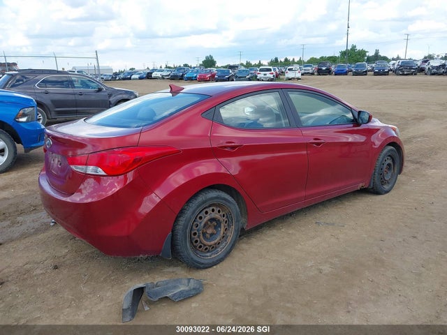 Продаж на аукціоні авто 2013 Hyundai Elantra Gls/limited, vin: 5NPDH4AE1DH343985, номер лоту: 30093022