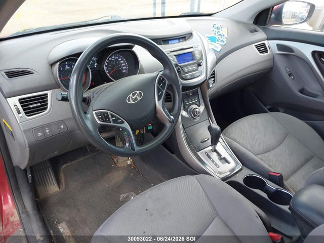Продаж на аукціоні авто 2013 Hyundai Elantra Gls/limited, vin: 5NPDH4AE1DH343985, номер лоту: 30093022