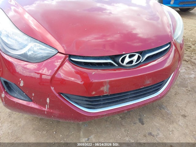 Продаж на аукціоні авто 2013 Hyundai Elantra Gls/limited, vin: 5NPDH4AE1DH343985, номер лоту: 30093022