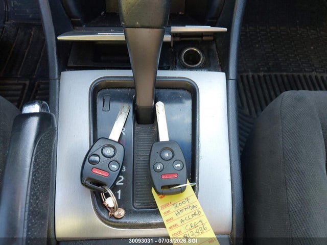 2007 Honda Accord Ex მანქანა იყიდება აუქციონზე, vin: 1HGCM56717A812836, აუქციონის ნომერი: 30093031