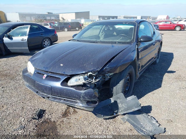 Aukcja sprzedaży 2002 Chevrolet Monte Carlo Ls, vin: 2G1WW12E229112467, numer aukcji: 30093038