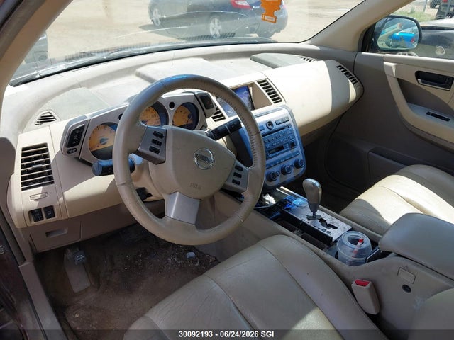 Продажа на аукционе авто 2003 Nissan Murano Sl/se, vin: JN8AZ08W93W228376, номер лота: 30092193