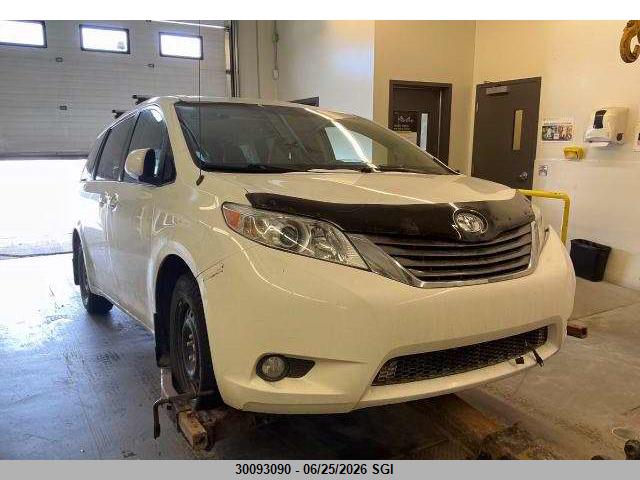 2011 Toyota Sienna Xle/limited მანქანა იყიდება აუქციონზე, vin: 5TDYK3DC0BS153576, აუქციონის ნომერი: 30093090