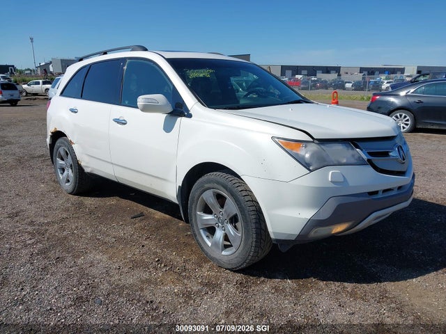 30093091 :رقم المزاد ، 2HNYD28817H003275 vin ، 2007 Acura Mdx Sport مزاد بيع