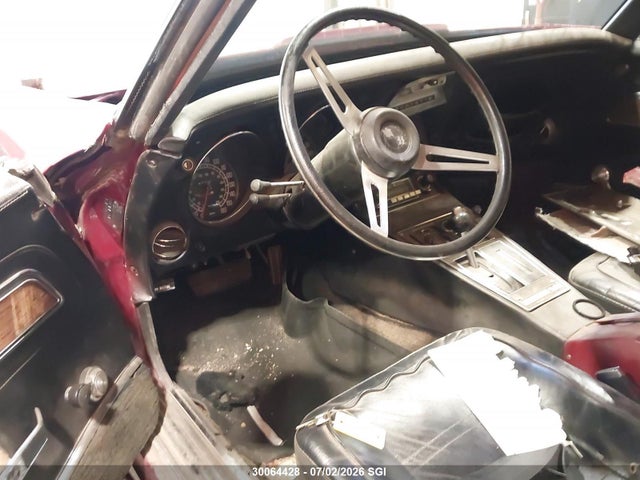 30064428 :رقم المزاد ، 1Z37J5S420780 vin ، 1975 Chevrolet Corvette مزاد بيع