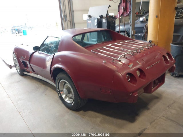 1975 Chevrolet Corvette მანქანა იყიდება აუქციონზე, vin: 1Z37J5S420780, აუქციონის ნომერი: 30064428