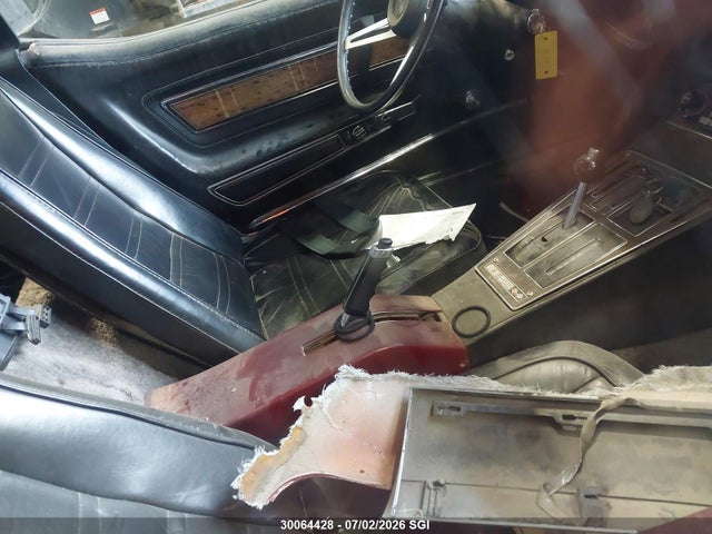 1975 Chevrolet Corvette მანქანა იყიდება აუქციონზე, vin: 1Z37J5S420780, აუქციონის ნომერი: 30064428